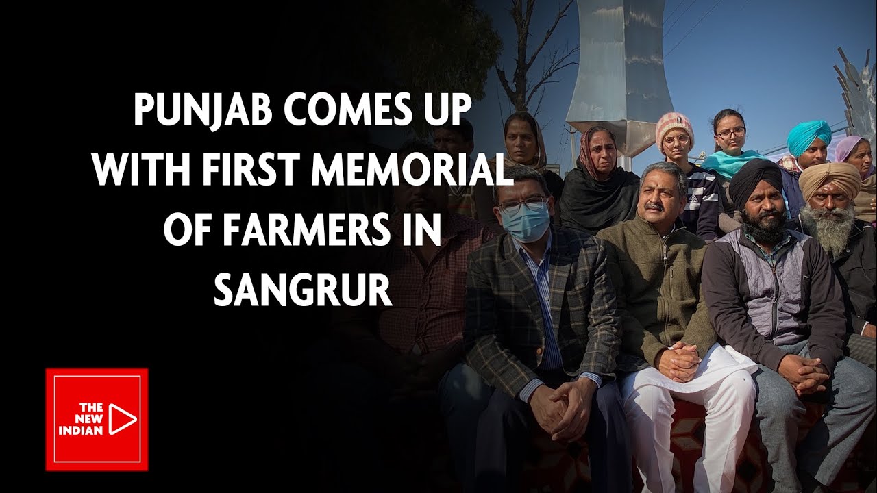 First Memorial For Farmers Set Up in Punjab’s Sangrur Mantri Vijay Singla Speaks To The New Indian