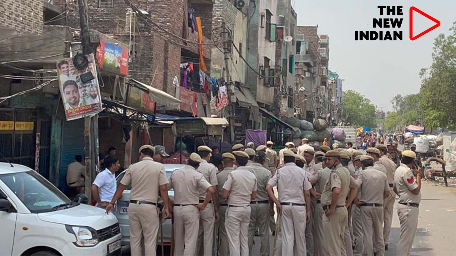 EXCLUSIVE Pictures From RiotTorn Jahangirpuri Area In Delhi THE NEW