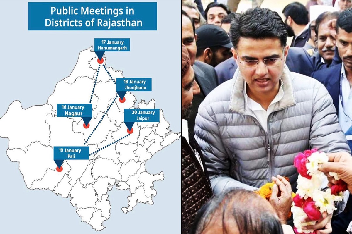 Pilot, who faced a rebellion ahead of his possible succession in the state last year, met Rahul Gandhi and the Congress senior leadership before beginning his marathon public meetings in different districts in the state ahead of the Assembly Session scheduled to start on January 23.