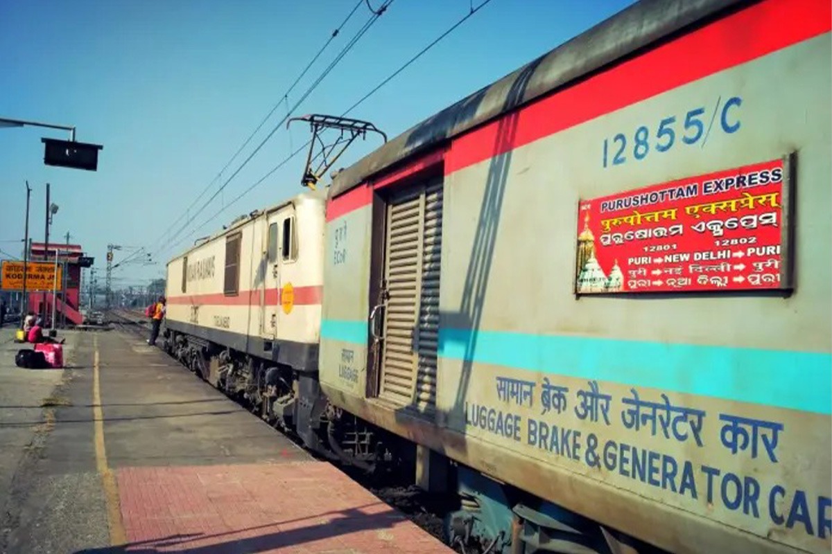 Purushottam Express, train