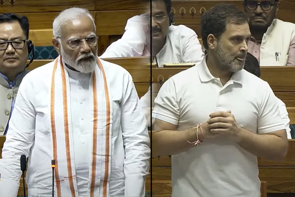 In a charged Lok Sabha session, Prime Minister Narendra Modi ignited controversy with a sharp remark aimed at Congress MP Rahul Gandhi, amidst ongoing political tensions over Gandhi's recent comments on Hindus and Modi's leadership. Addressing the House, Gandhi pointedly remarked on the cordiality shown by BJP leaders Rajnath Singh and Nitin Gadkari, alleging a stark change in demeanour when Prime Minister Modi is present.