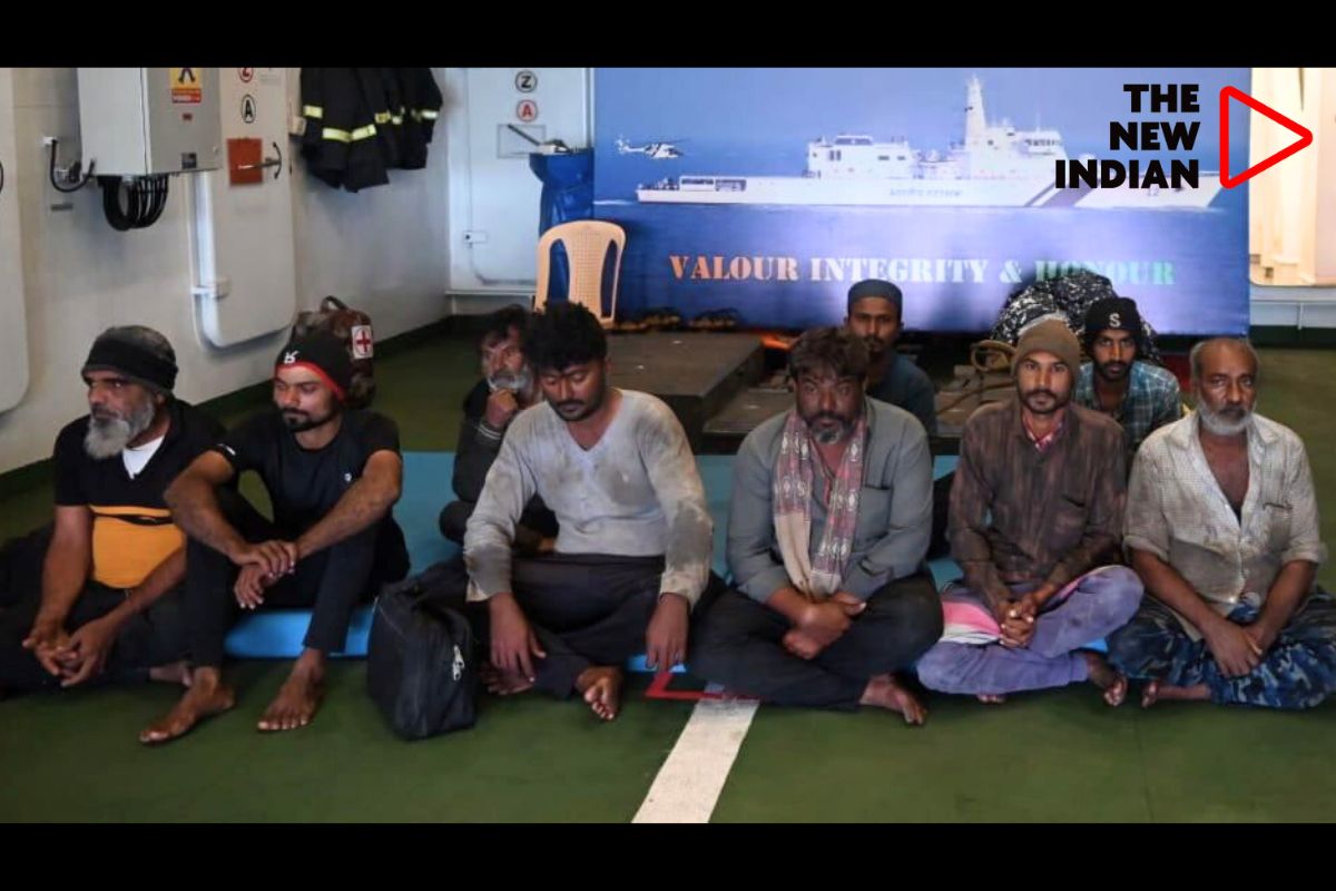 Indian Coast Guard, in coordination with Pakistan, rescues 9.