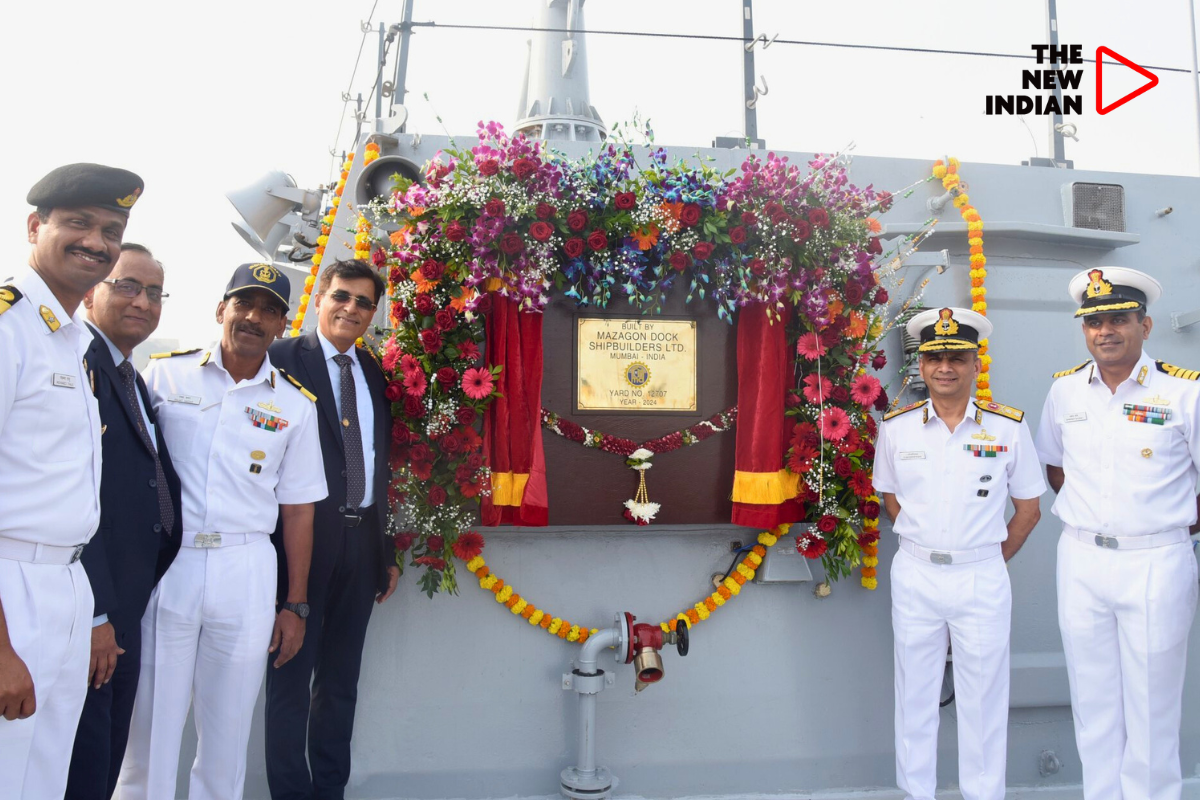 Indian Navy inducts two advanced warships: Surat, Nilgiri.