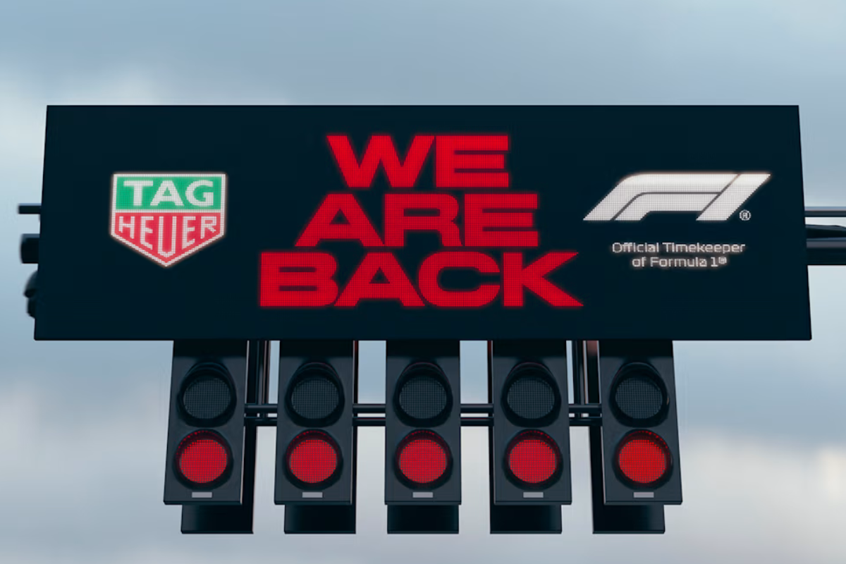 TAG Heuer replaces Rolex as F1’s official timekeeper.