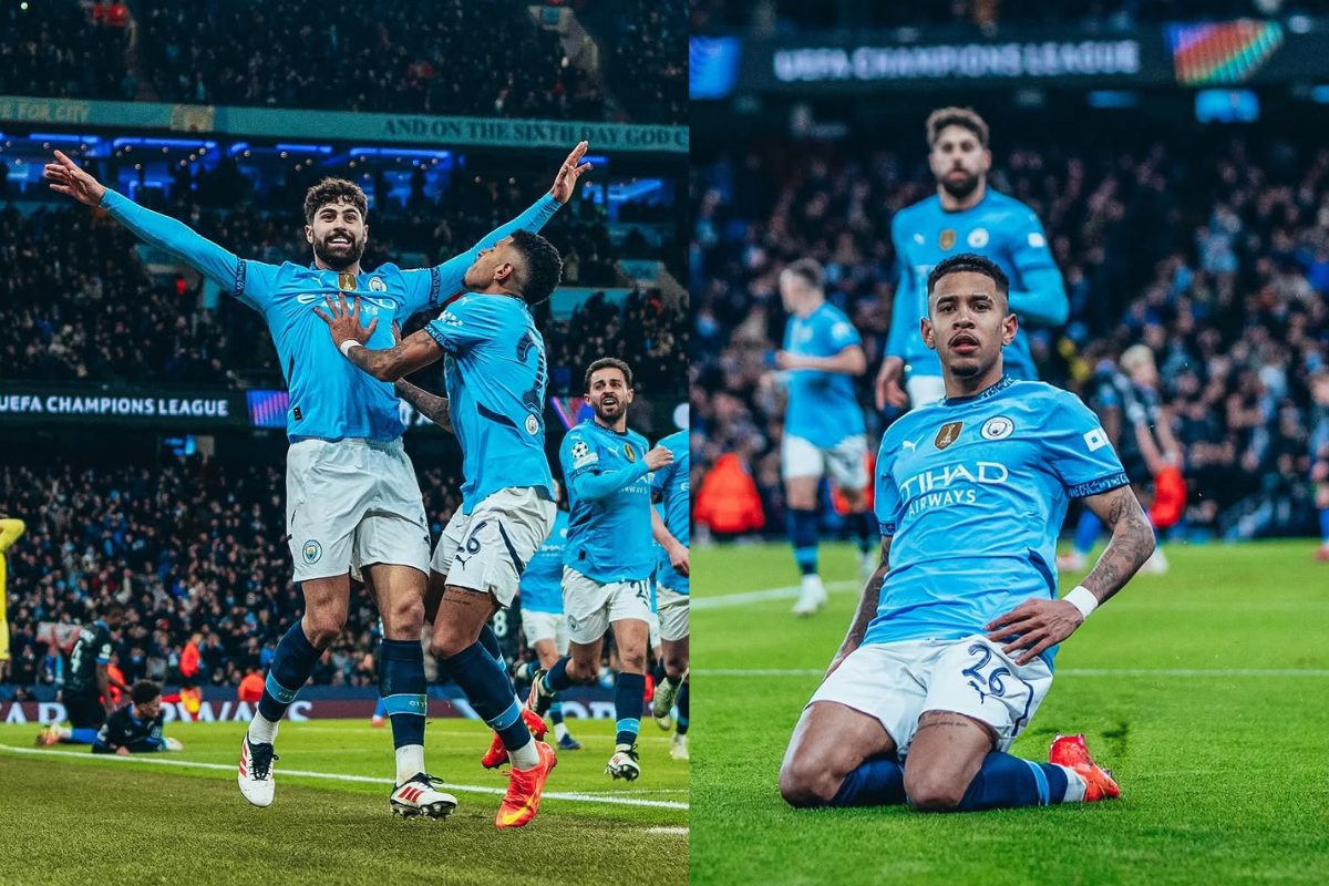 Man City overcome Brugge scare to reach Champions League playoffs.