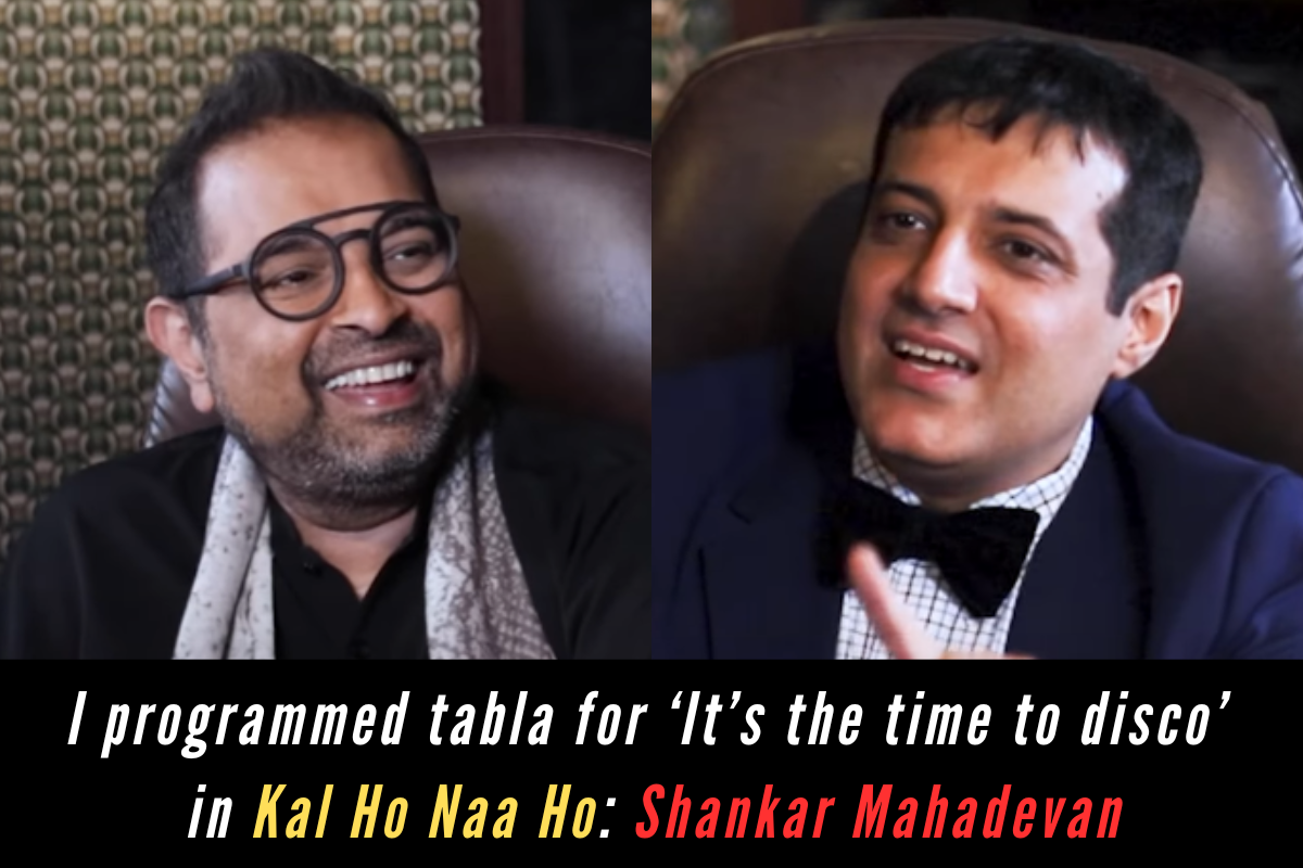 Music composer Shankar Mahadevan speaking to the New Indian's Executive Editor Rohan Dua.