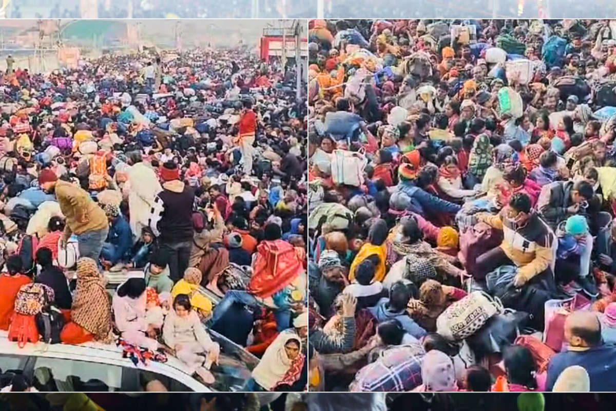 Tragedy strikes Mahakumbh 2025: Stampede claims lives of devotees.