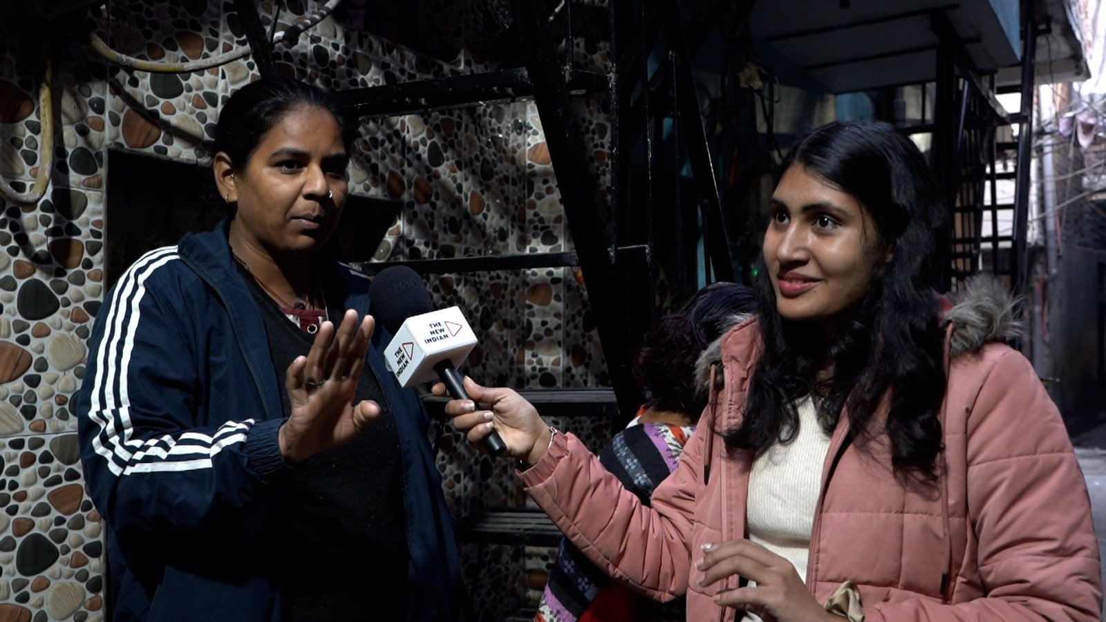 An Indira Camp resident said that they are getting free electricity and water