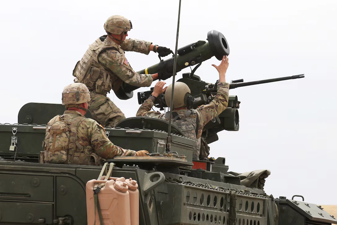 JAVELINE MOUNTED ON STRYKER