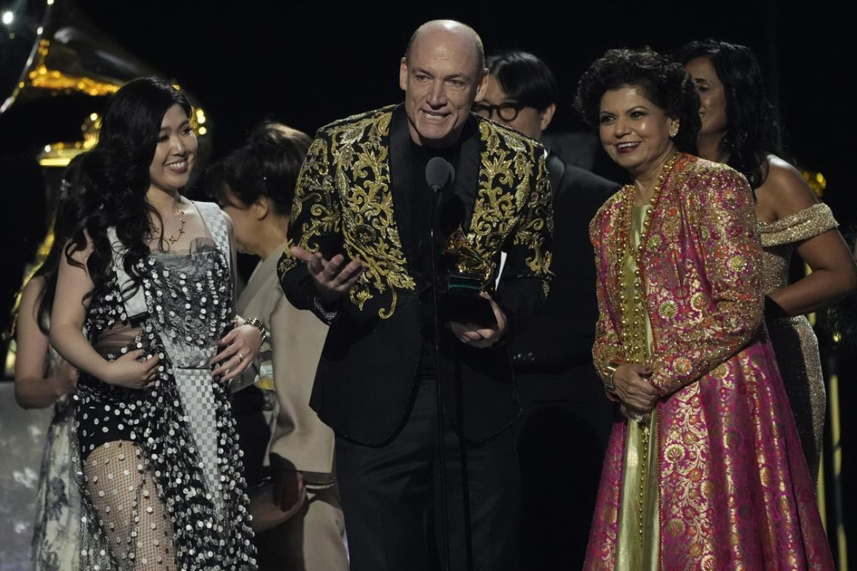 Chandrika Tandon’s Triveni wins Grammy for Best New Age Music Album.