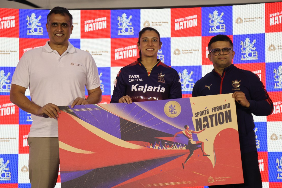 Smriti Mandhana supports ‘Sports-Forward Nation’ vision with RCB.