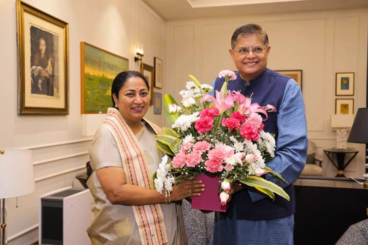 Rekha Gupta visits BJP VP Panda, celebrates party’s Delhi comeback