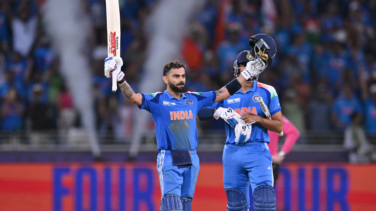 Virat Kohli's 51st ODI ton sealed the win for India.
