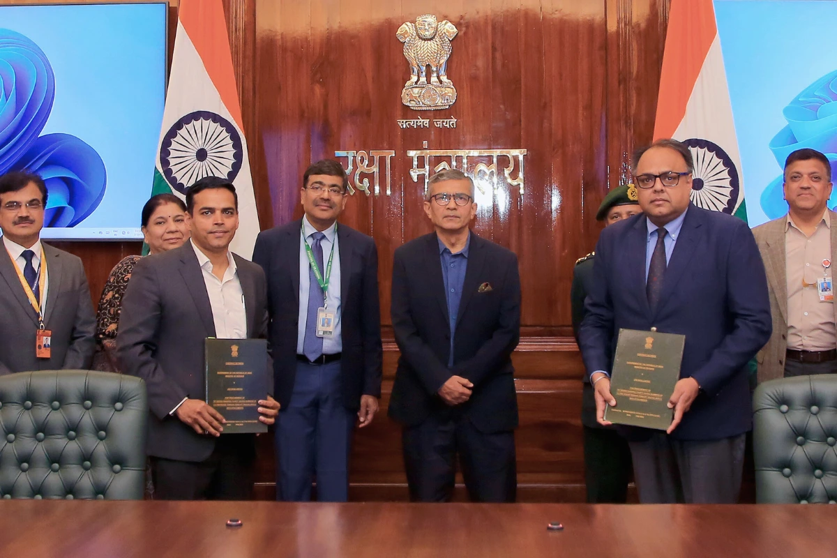 MoD Signs ₹697.35 Cr contracts for Rough Terrain Forklift Trucks.