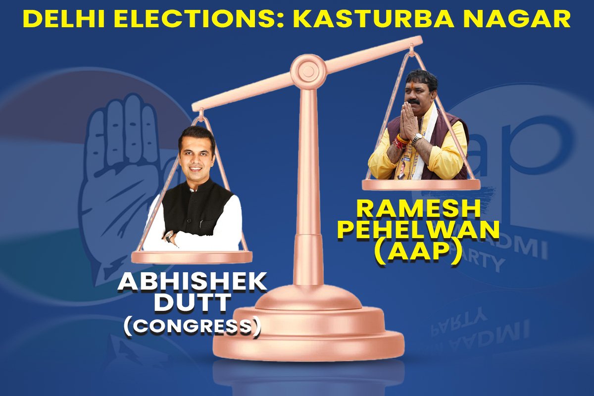 Kasturba Nagar Delhi elections 2025