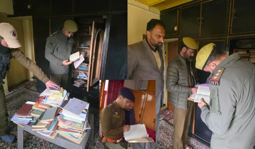 J&K Police Raid Multiple Locations to Dismantle Banned Groups 