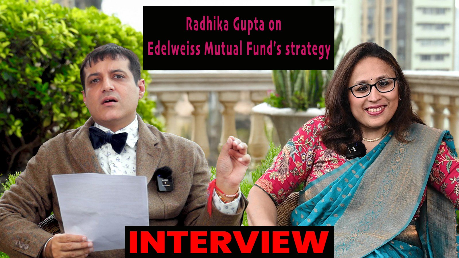 Radhika Gupta shares Edelweiss Mutual Fund’s investment strategies, trust-building, and innovative products in an engaging interview with Rohan Dua.