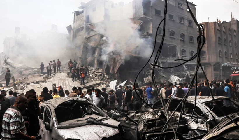 Fresh Gaza Strikes Kill Dozens as Hostilities Intensify