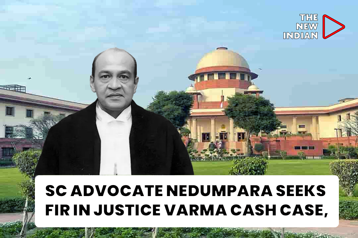 Advocate moves SC seeking FIR over alleged cash recovery from Justice Yashwant Varma’s residence.