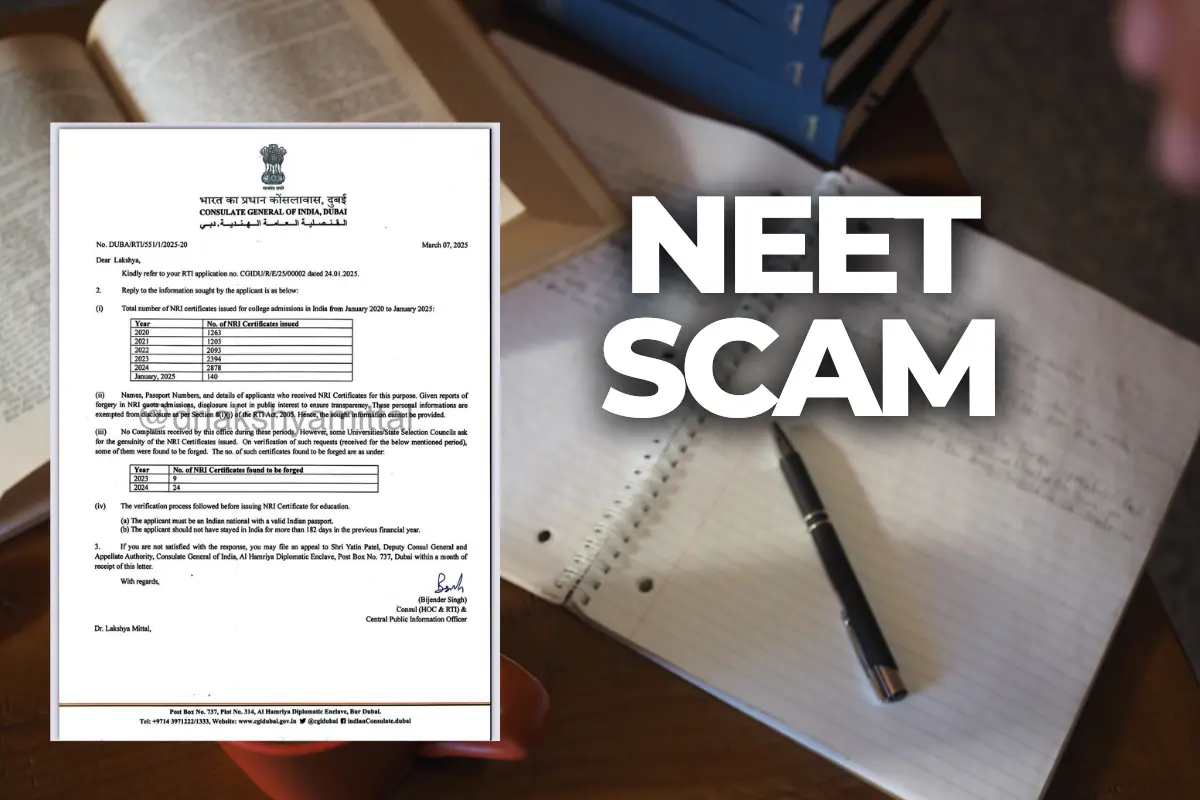 Rise in NRI certificates sparks concerns over medical admissions fraud.