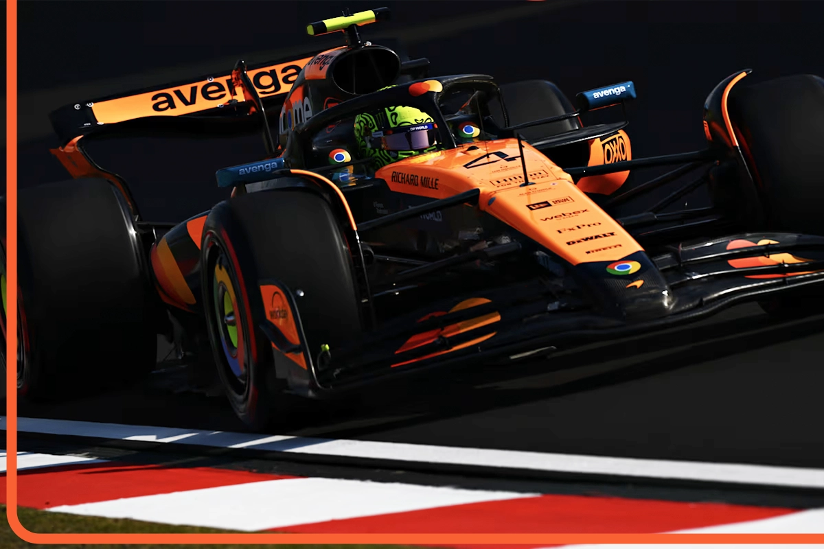Norris and McLaren set the pace at the start of Saturday’s Qualifying session