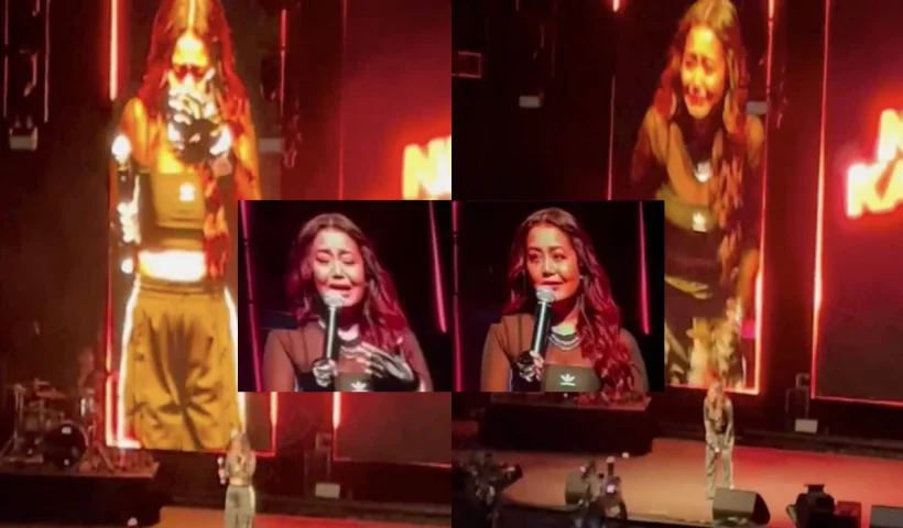 Neha Kakkar Melbourne Concert: Singer Breaks Down After Arriving Late