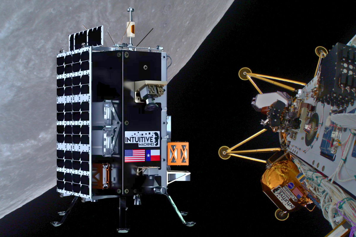 Athena Moon lander faces challenges after unstable touchdown THE NEW INDIAN  - athena moon lander faces challenges after unstable touchdown - New Indian