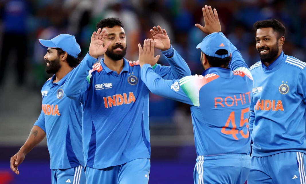 India beat New Zealand in CT 2025 to secure their top spot in Group A.