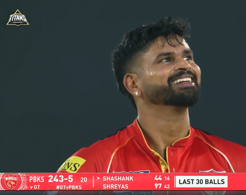 Shreyas Iyer's selfless decision to sacrifice his century proved to be the turning point in PBKS's victory.