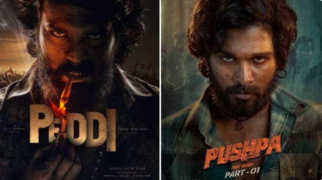 Channeling Pushpa vibes with raw intensity and a rugged, rustic charm.