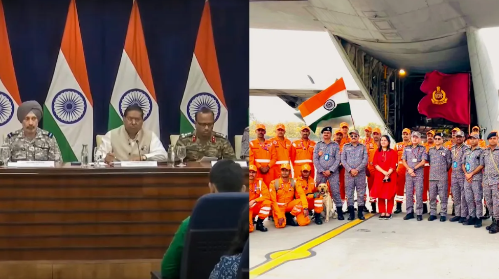 MEA spokesperson gives details of India's operation Brahma in the wake of Myanmar earthquake.