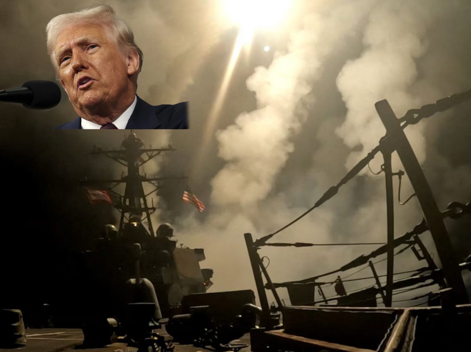 President Trump orders military strikes against Yemen's Iran-aligned Houthis as a ship fires missiles at an undisclosed location.