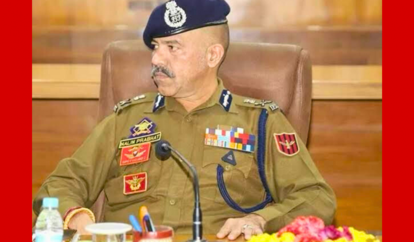 A file photo of Jammu and Kashmir DGP Nalin Prabhat, a 1992-batch IPS.