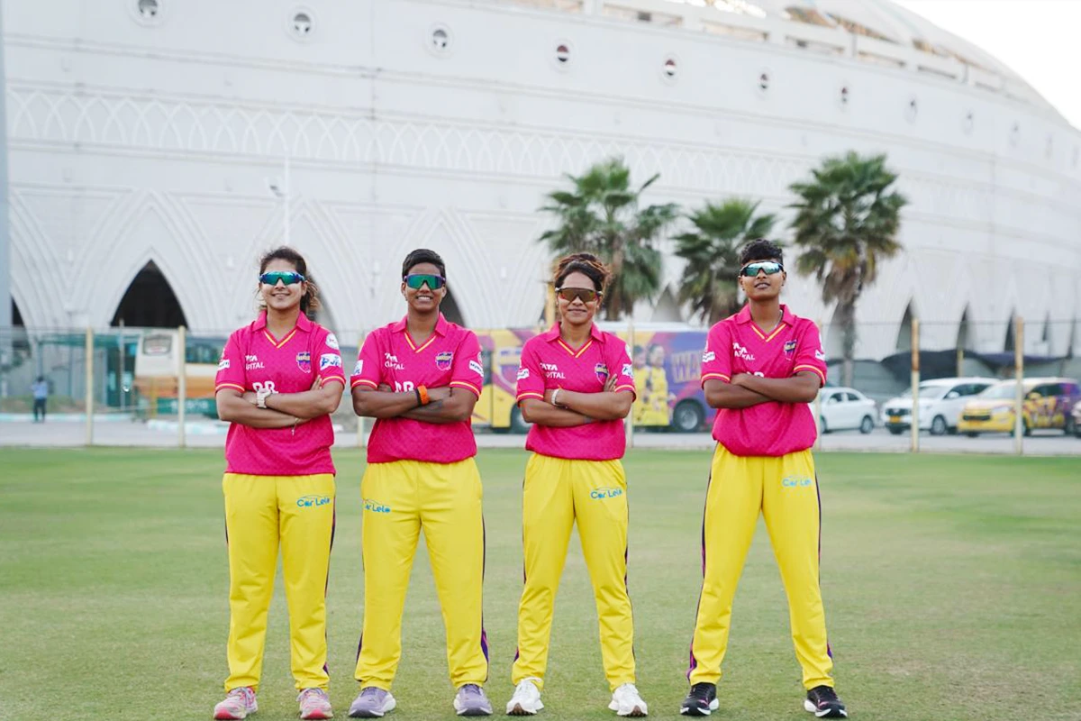 UP Warriorz Rani Pink Jerseys for Women’s Day