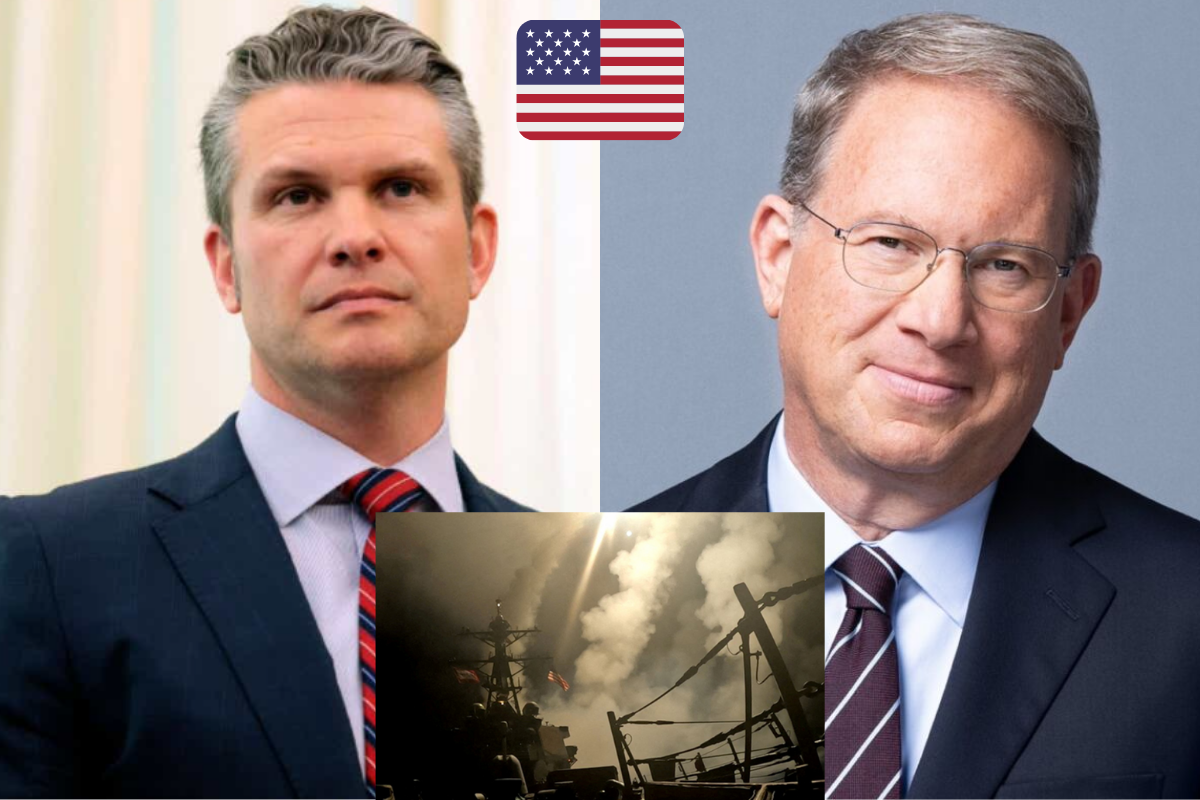 Trump administration faces criticism over Yemen security plans breach. (Pete Hegseth and Jeffrey Goldberg)