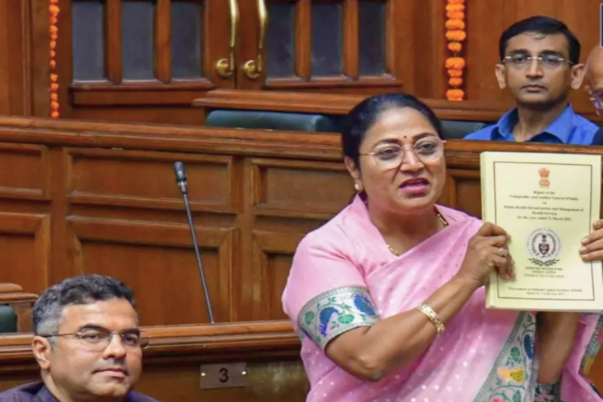 AAP Cites CAG Report to Defend Healthcare, Blames Centre