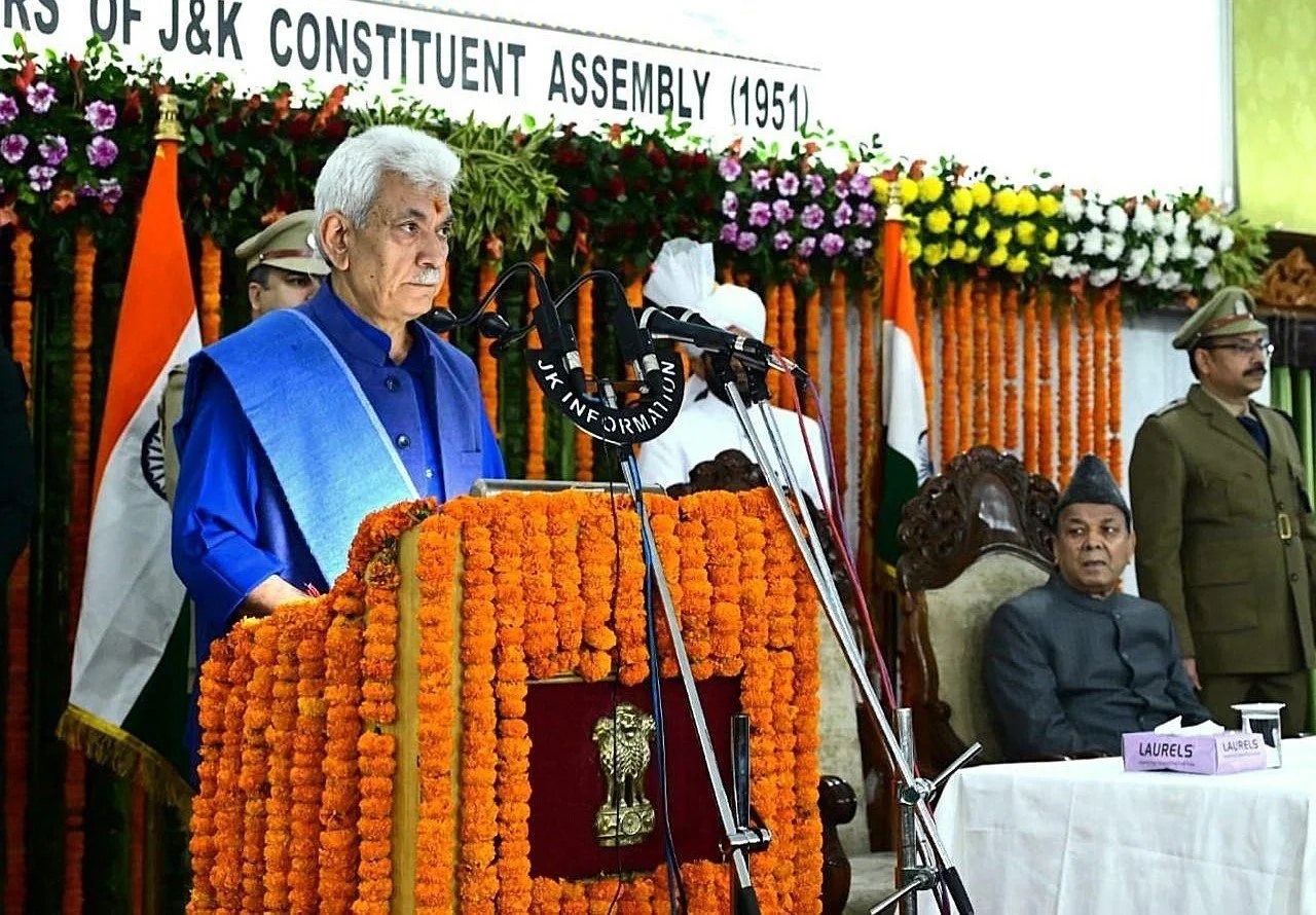 LG Manoj Sinha reaffirms commitment to J&K statehood and outlines key development initiatives