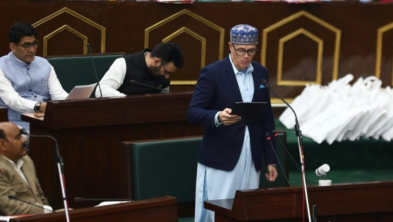 Omar Abdullah presents ₹1.12 Lakh Cr J&K Budget 2025.