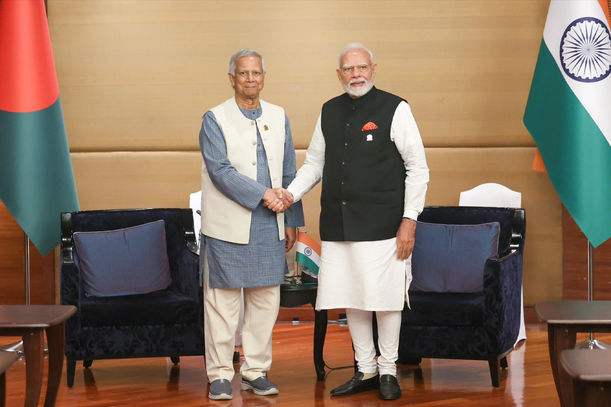 PM Modi, Bangladesh’s Yunus Hold Key Talks at BIMSTEC Summit