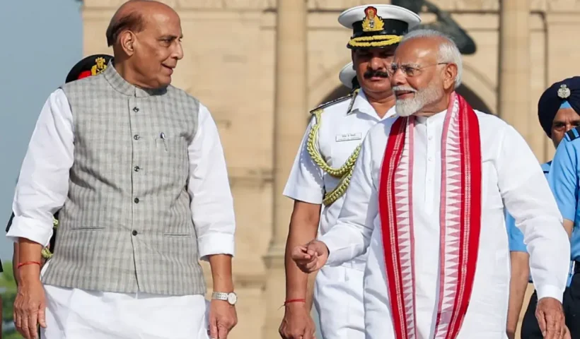Defence Minister Vows India Will Be No. 1 in Military Might, Exports Soar to ₹23,622 Cr