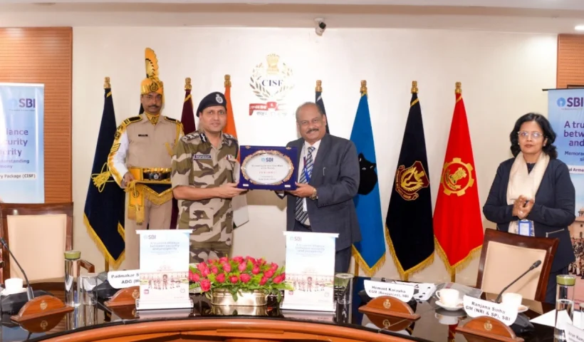 CISF Signs MoU with SBI for Enhanced Salary Account Services-Welfare Benefits