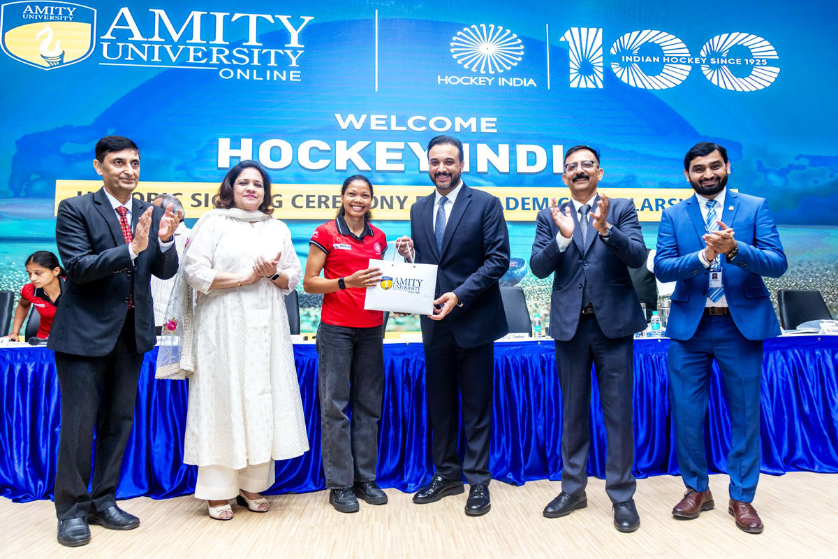 Amity, Hockey India Join Hands to Educate and Empower Athletes