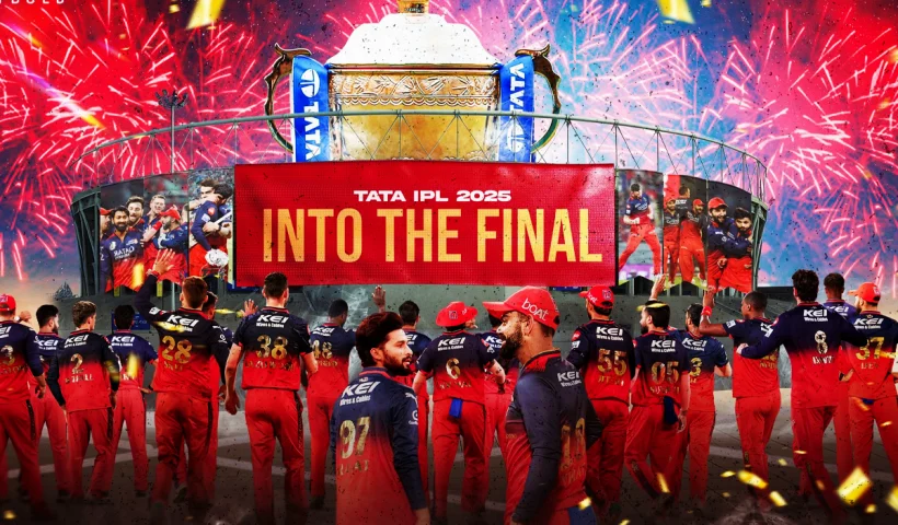 RCB Crush PBKS to Reach IPL Final, Eye Maiden Title in 2025