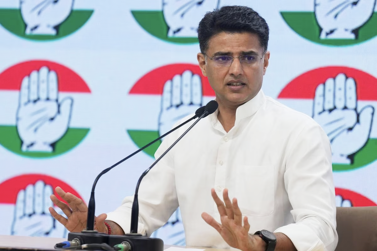 Sachin Pilot's PC Hitting Out at Govt for Accepting US Intervention