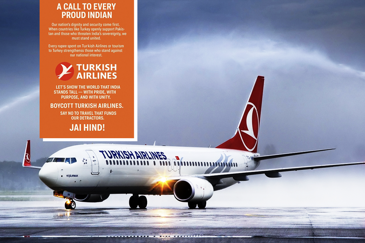 Indians Call for Boycott of Turkish Airlines Over Support for Pakistan