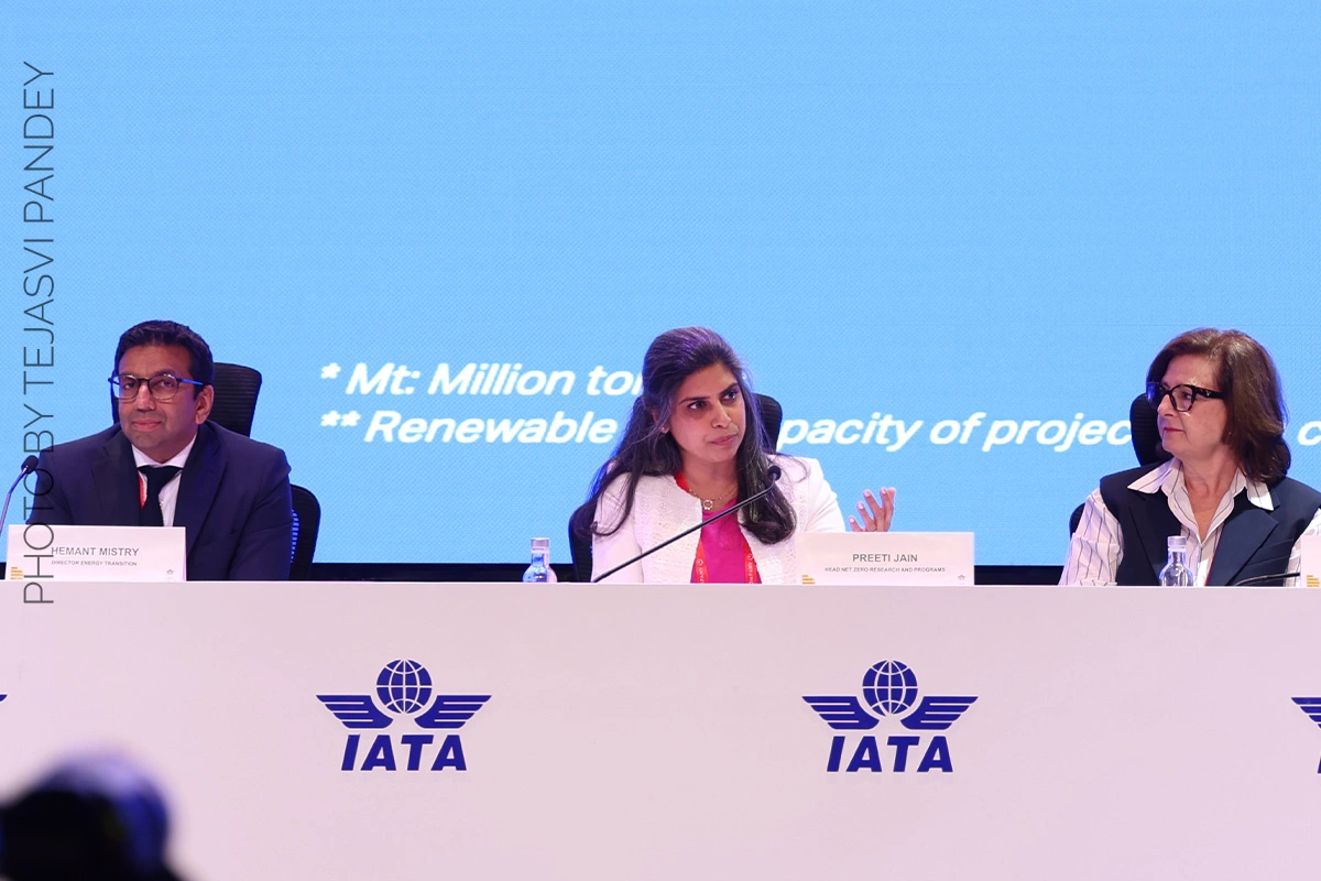 Preeti Jain highlights that Sustainable Aviation Fuel (SAF) is just 0.7% of global jet fuel use in 2025, urging faster adoption to meet climate goals.