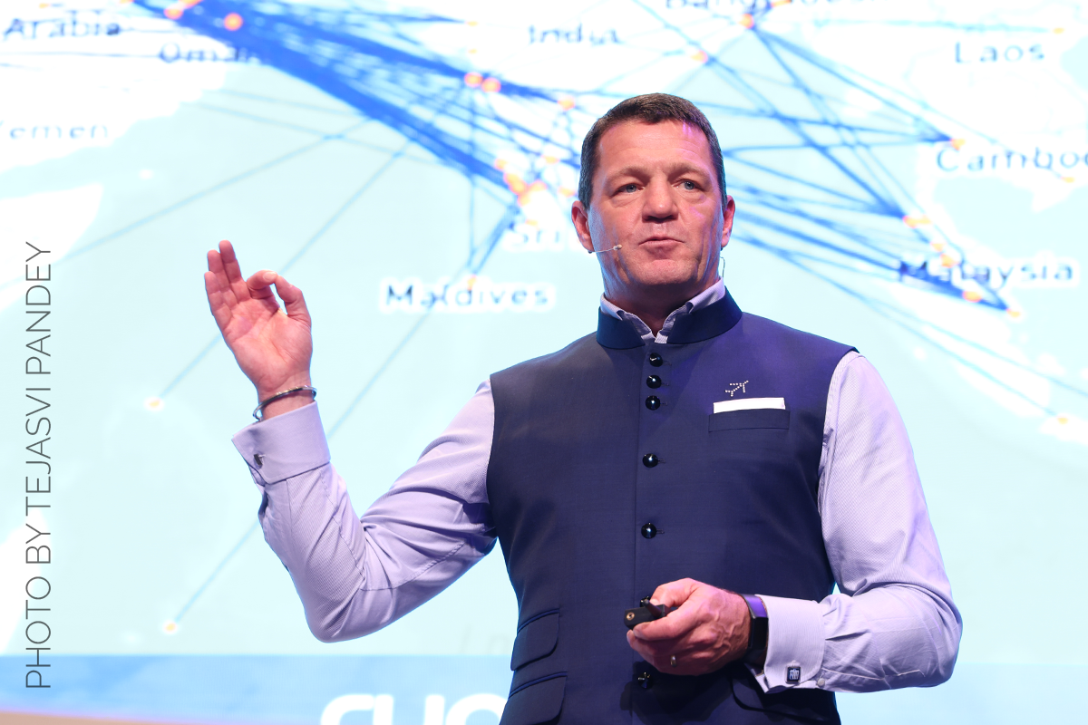 Pieter Elbers highlights IndiGo’s rapid growth, connecting 91 cities and expanding international routes, powering India’s aviation rise.