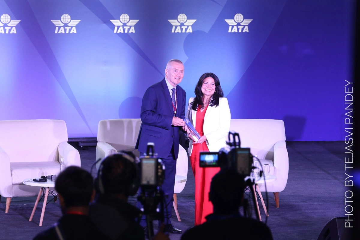 Claudia Zapata-Cardone, honored as Inspirational Role Model, stressed that representation means responsibility—leading the way for others through diversity and inclusion.