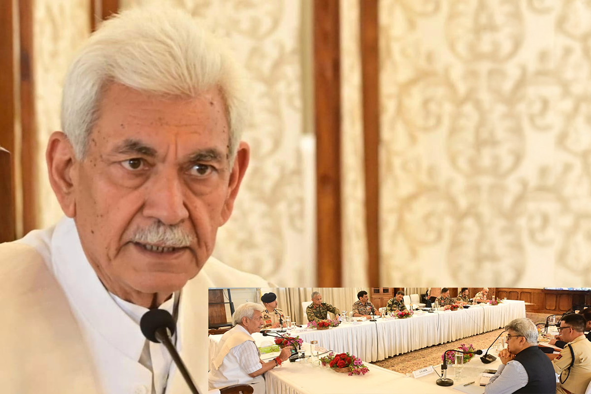 J&K LG reviews Amarnath Yatra prep, calls for full turnout