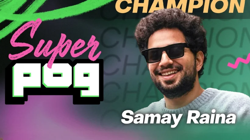 Samay Raina Wins SuperPogChamps, Donates Entire Prize Money to HelpChess